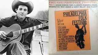 Ramblin' Jack Elliott - Muleskinner Blues (1962 Philly Folk Fest)