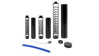 Car Fuel Filter Aluminum Fuel Solvent Trap Filter 6inch 10inch for NAPA 4003 WIX 24003 Black Gray