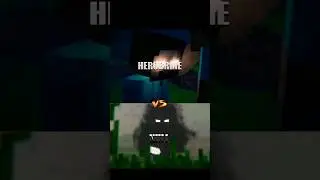 Minecraft Herobrine vs Null #minecraft #herobrine #null #royalty