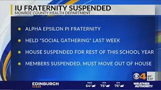 IU frat suspended over social gathering