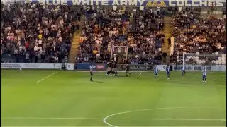 2025/2026 EFL League two Colchester United vs Cambridge United Mamadou Jobe&rsquo;s goal 1-2 19/8/25