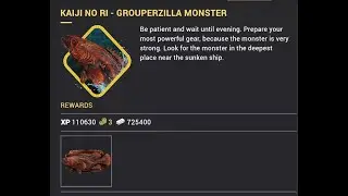 FISHING PLANET KAIJI NO RI - MUTANT LOBSTER