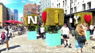 LEAF Flower Festival 2022 Meatpacking District New York City