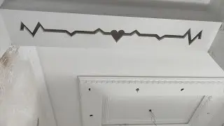 Amazing Plastering Skills - Heartbeat Ceiling Design (Satisfying)
