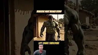 Realistic Hulk Village Story |HeartTouching Short Film #shorts #emotional#ai