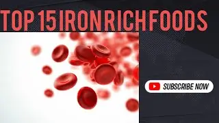 Top 15 iron rich foods./ Boost haemoglobin naturally.# Nutritiontips/ healthy life style..