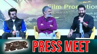 LIVE: RRR Movie Press Meet in Dubai | Ram Charan | Jr NTR | Rajamouli | ZEE Telugu News