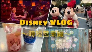 ディズニーVLOG シー編 時短営業だけど満喫した日