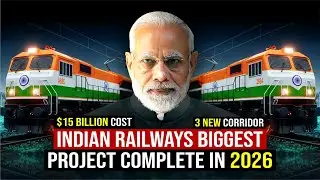 India’s Biggest Railway Project DFC Complete in 2026 | 3 New Upcoming Dedicated Freight Corridor