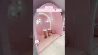 Have boba in this ALL PINK cafe in Flushing Queens NYC! #shorts
