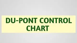 DU-PONT CONTROL CHART || Ratio Analysis