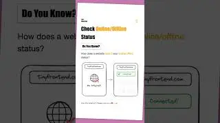 Check #Online/#Offline #Status #javascript