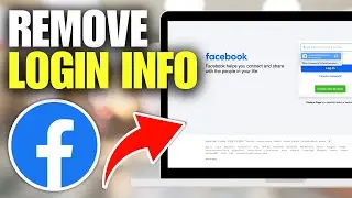 Как удалить сохраненную информацию о входе в Facebook (ПК)