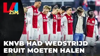 Hartverscheurend drama bij Jong Ajax: 'Deze wedstrijd had uitgesteld moeten worden' | VI ZSM