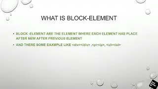 HTML TUTORIAL#3|HTML Block Element|What is Html block elements?|How|Website development