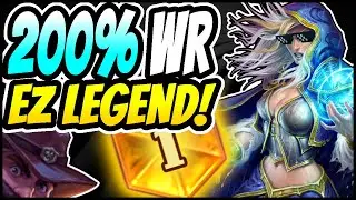 RENO MAGE DESTROYS LADDER EZ LEGEND! Mage Guide Descent of Dragons INB4 Ashes of Outland Hearthstone