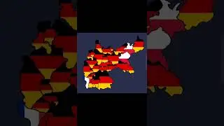 mappa dell'impero Tedesco dopo la prima guerra mondiale