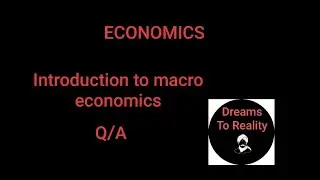 Tnpsc | Economics | Introduction to macro economics | Important questions |