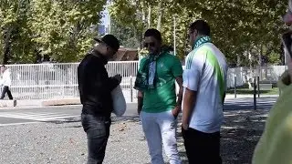 PROVOQUER LES FANS DE L’AS ST ETIENNE UN JOUR DE MATCH!!!!