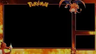 Free Twitch Overlay Template (Pokemon Fire Edition)