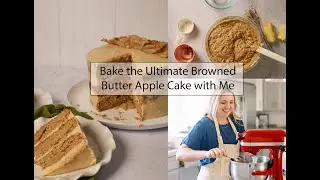 Moist Apple Cake with Browned Butter Frosting