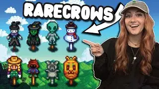 How to get ALL Rarecrow Scarecrows in Stardew Valley