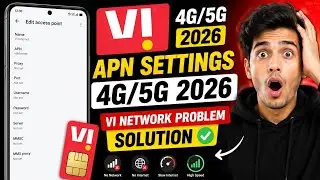 📶Vi APN Settings For Fast Internet/VI New APN Settings 4G 2025🚀/Vi APN Settings 4G/5G /Fast Internet