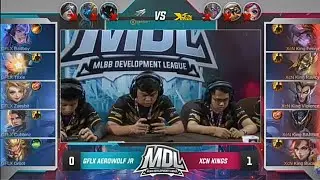 GFLX AEROWOLF VS XCN KINGS game 2 MDL indonesia