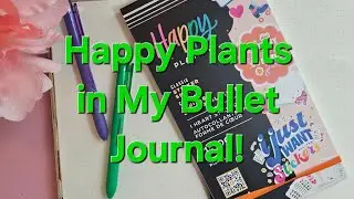 Cute Plants in My Bullet Journal!!