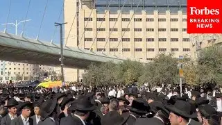 Ultra-Orthodox Jews In Israel Protest Against Military Draft