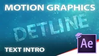 After Effects TEXT INTRO | preview