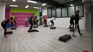 Quick Step Workout at Home | Leg & Cardio Step Routine with Music