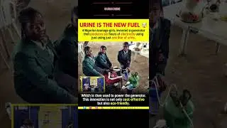 Urin is the new fuel..? 😮👍🏼 #motivation #shorts #tranding