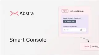 Smart Console | Abstra Workflows