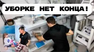 Жизнь многодетных || Перебрали вещи || Стрижка || Распаковка детской одежды