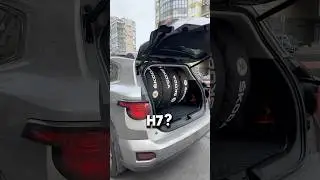 Перевозка колес в Haval H7 #haval #havalh7