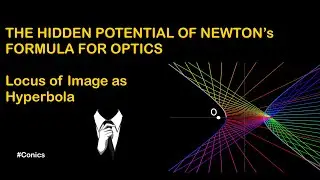 LOCUS OF IMAGE using NEWTON&rsquo;s FORMULA for OPTICS #INPHO #jeeadvanced2026 