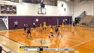 Aces vs Legacy Hoops - 12/6/25 (HI IQ Sports Winter League - 7th Grade)