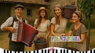 Fisa in Vigna | Fisarmonica Italiana | Ballo Folk & Liscio 2025 | Polka, Tango, Fox, Cumbia, Valzer