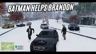 Бэтмен помогает Брэндону после неудачной попытки S-ускорения | GTA 5 RP NoPixel 4.0