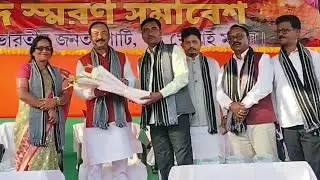 BJP State President Calls for a Left Free Khowai by 2028 During Martyr&rsquo;s Remembrance Rally
