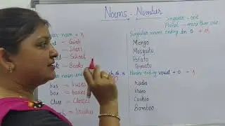 Noun- Number, Part -1 Class - 4,5,6,7,8