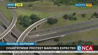 National Shutdown | Countrywide protest marches expected
