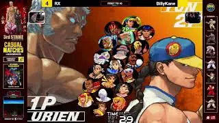 FT10「BillyKane (YU) vs. RX (UR)」STREET FIGHTER Ⅲ 3rd STRIKE