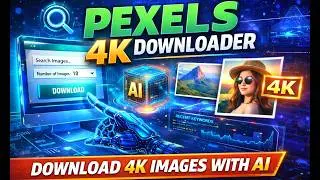 Flask Image Downloader Using Pexels API | Search & Download Images Web App (Python)