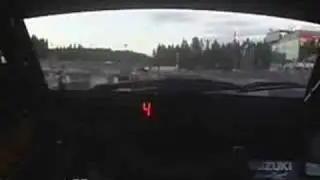 Toni Gardemeister and Tomi Tuominen in SS1 Neste Oil Rally