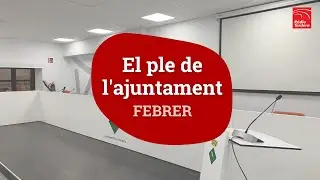 Ple de l'Ajuntament ordinari del 29 de febrer de 2024