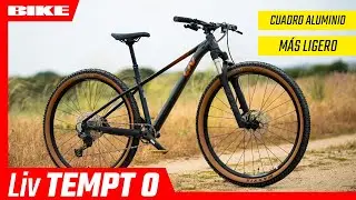 Nueva Liv Tempt 0 para 2025, una mountain bike r&iacute;gida de aluminio a muy buen precio.