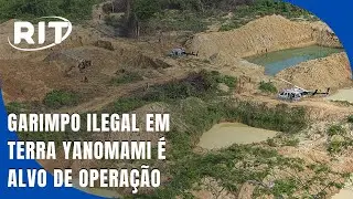 Garimpo ilegal em terra Yanomami &eacute; alvo de opera&ccedil;&atilde;o da PF em Roraima