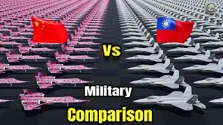 China Vs Taiwan Military Power 2025 | Comparison Video